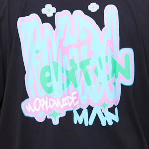 T-shirt personnalisé avec impression en relief, coton de haute qualité, tee-shirt graphique, streetwear, mode décontractée, vêtement de tous les jours - Product Image 6