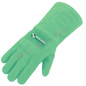 Guantes de Soldadura de Cuero Resistentes al Calor, Guantes de Seguridad para Trabajos Industriales, Soldadura de Metales y Uso en Talleres - Product Image 2