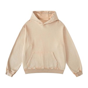 Manufacturers <b>Long</b> Sleeves Streetwear Breathable Fashionable Trendy Solid Color Causal Custom logo Winter Wholesale Hoodies - Product Image 1