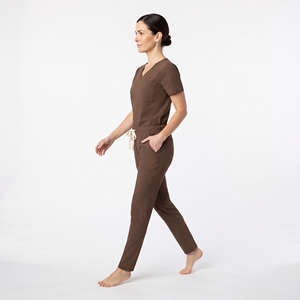 Ensemble de blouses d'hôpital pour femmes, uniforme médical chirurgical personnalisé, vêtements de travail pour le personnel soignant, haut et pantalon - Product Image 4