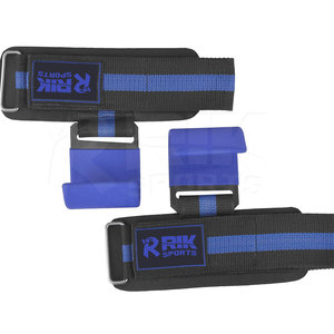 Sangles de levage à crochet rembourrées avec support de poignet pour l'entraînement, la musculation et l'haltérophilie - Product Image 6