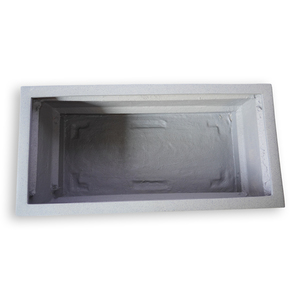 Pot de fleurs d'intérieur Buren Set, modèle Buren, rectangulaire, écologique, résistant aux intempéries, 5L, design minimaliste vietnamien pour la maison - Product Image 1