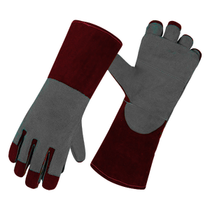 Guantes de Seguridad de Cuero Vacuno de Primera Calidad, Resistentes, Antivibración, Duraderos, Totalmente Forrados, Protección Contra Chispas Industriales, Alto Rendimiento - Product Image 3