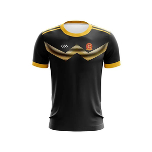 For Jerseys High Quality Customized Designs & Colors <b>Men's</b> Adult Team Gaelic Hurling Uniform Short Sleeve Digital Printing - Product Image 1