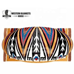 Meilleure qualité 100% nouvelle-zélande laine tapis de selle DD harnais cuir coton polycoton pour l'ouest anglais et saut d'équitation - Product Image 2