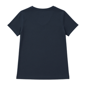 T-shirt à manches courtes col en V pour femmes, couleurs personnalisées, polyester/coton, toile écologique, prix de gros, qualité supérieure, doux et respirant - Product Image 4