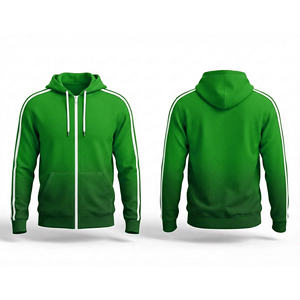 Fabricante OEM de Sudaderas con Cremallera Completa, Sudadera con Capucha de Forro Polar Cálido para Hombres, Mujeres y Jóvenes, Chaqueta Deportiva con Capucha para Entrenamiento - Product Image 4