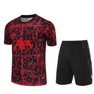 Uniforme de Fútbol al por Mayor, Nueva Temporada, Manga Corta, Conjunto de Entrenamiento de Fútbol, Camiseta de Equipo para Hombre, Chándal - Product Image 1