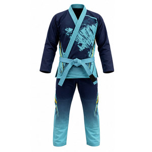 Uniforme de Artes Marciales BJJ Gi de Diseño Personalizado, Traje de Jiu Jitsu Brasileño Personalizable, Uniforme de Kimono de Jiu Jitsu Brasileño Unisex - Product Image 2