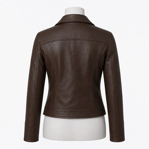 <b>Top</b> Selling Women <b>Leather</b> Jacket Breathable Eco-Friendly Stylish Design Comfortable Fit Quality Fashion Outerwear Casual Daily - Product Image 3
