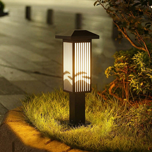Lámpara de Jardín Decorativa de Exterior con Diseño Zen Japonés de Lujo, Luz Cálida de 3500K para Villas Modernas - Product Image 6
