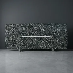 Elegant Marqino Black Granite <b>Stone</b> Slabs Superior Quality Natural Granite for Kitchen Countertops Wall Cladding and Interior - Product Image 1