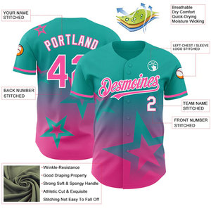 Camiseta de Softbol Transpirable, Ropa Deportiva OEM Personalizada, MOQ Bajo, Camiseta de Béisbol con Cuello Redondo y Mangas Cortas, Fabricante en Pakistán - Product Image 5
