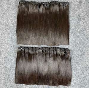 Vente en gros, cuticule vierge russe, cheveux humains Remy, lisses, blonds, 100% - Product Image 4