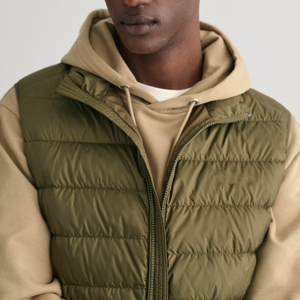 Chaleco Acolchado Sin Mangas para Hombre, Chaleco de Invierno Transpirable, Informal, de Alta Calidad, con Cuello Alto, de Algodón - Product Image 5