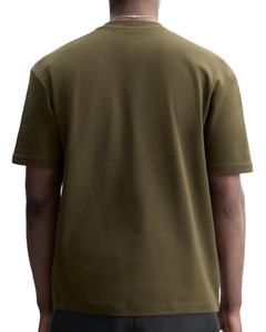 T-shirt à manches courtes à col en O pour hommes 100% coton à séchage rapide et durable Conception personnalisée pour les vêtements de plein air Couleur unie vierge 200 grammes - Product Image 3