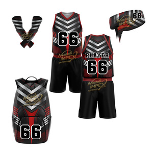 Ensemble complet de tenues de basket-ball personnalisées – Vêtements d'équipe, accessoires pour joueurs et sac de sport - Product Image 1