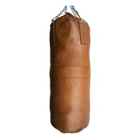 Sarung Tinju Kulit Asli untuk Latihan Tinju, Kickboxing, Muay Thai, MMA, Karate, Seni Bela Diri, Pasir untuk Studio Gym