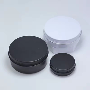 Boîte en aluminium ronde pour cosmétiques de 5 ml, 10 ml, 20 ml, 30 ml, 50 ml, 60 ml, 80 ml, 100 ml, 150 ml, 200 ml, récipient en aluminium métallique - Product Image 5
