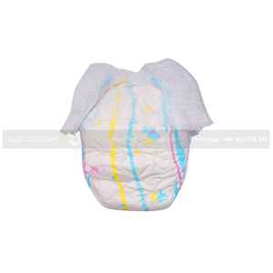 Pantalons secs pour bébé Taisun Unidry en coton, taille moyenne M22, avec protection anti-fuite 3D et absorption de surface sèche pour bébés de 6 à 11 kg - Product Image 3