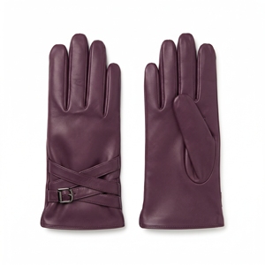 Guantes de Moda de Lujo para Mujer, de Cuero, Térmicos, Casuales, para Fiestas, al Aire Libre - Product Image 3