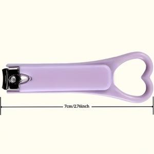 Coupe-ongles professionnels portables et durables de la série Rainbow pour femmes et hommes - Outil à ongles en acier inoxydable avec conception anti-éclaboussures - Product Image 6