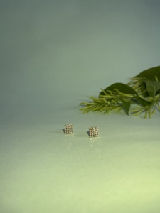 Pendientes de Diamantes Naturales con Corte Brillante Redondo en Oro Rosa de 9K, Certificados por GGL, Estilo Clásico para Mujer, Uso Diario, Joyería para Bodas - Product Image 2