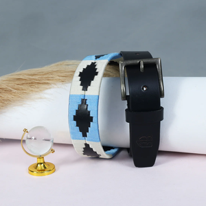 Cinturón de Polo Casual de Cuero Vacuno para Hombre y Mujer, Tejido Artesanal, Ajustable a la Cintura, Línea de Productos Ecuestres, OEM, Unisex - Product Image 2