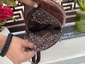 Bolso de Hombro de Cuero Genuino de Alta Calidad, Bolso de Viaje Elegante y Fácil de Llevar, Bolso de Uso Diario para Mujer con Correa para Dinero - Product Image 6