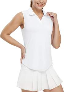 Polo Profesional para Mujer, Ligero, Protección Solar, Ropa Deportiva para Tenis, Top de Golf - Product Image 3