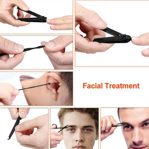 ชุดทำเล็บสีเขียว 18 ชิ้น ชุดตัดเล็บดูแลเล็บส่วนตัว ชุดทำเล็บเท้า ชุดเสริมสวยสำหรับสาวๆ อุปกรณ์ดูแลเล็บ - Product Image 3