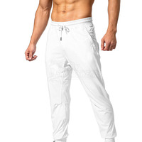 Pantalones Deportivos para Hombre, Ligeros, Ecológicos, Transpirables, de Primera Calidad, Corte Recto, Cintura Media, Lavado Oscuro, Más Vendidos