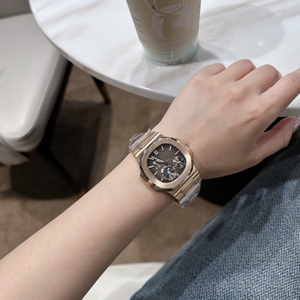 3k ppf jp Factory Designer Stainless Steel Rose Gold Mechanical <b>Watch</b> Sapphire Crystal <b>Automatic</b> 40mm Women multifunction <b>Watch</b> - Product Image 1
