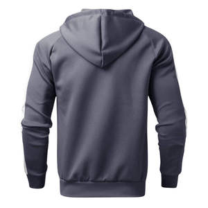 Ensemble de survêtement unisexe à capuche imprimé vert, 100 % coton, coupe classique, couleur unie, tenue décontractée, poches latérales, taille élastique - Product Image 2
