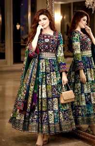 Vestido Afgano Kuchi de Diseño Vintage, Hecho a Mano, Tribal, Tradicional, Bordado, para Mujer, Vestido Afgano Kuchi para Festivales, Vestidos de Novia - Product Image 4