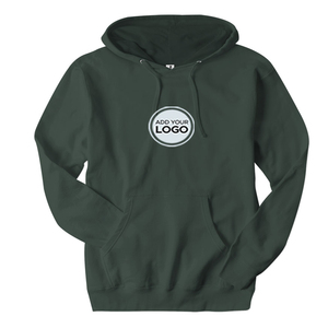 เสื้อฮู้ดดี้ผ้าฟลีซคอตตอน 100% ทรงโอเวอร์ไซส์ สวมใส่สบาย มีกระเป๋า สำหรับผู้ชาย - ยี่ห้อ Griptight Fitness ขายส่งได้ - Product Image 3