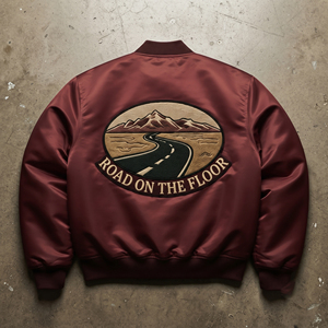 Bomber Satin Jacket Women Chenille Embroidery Varsity Satin Jackets Women Crew Neck Satin MA1 Fight Jacket Ladies - Product Image 2