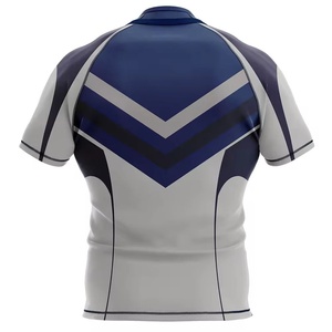 Camiseta de rugby transpirable de alta calidad para partidos y entrenamiento, fabricada con tejido de malla ligero. - Product Image 2
