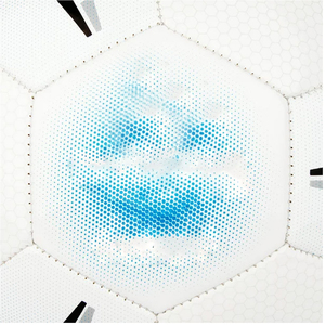 Ballon de football OEM, blanc, bleu, noir, motif entraînement, durable, gonflé, emballage officiel, taille 5, toucher doux - Product Image 6