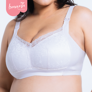 OEM taille et couleur personnalisées soutien-gorge d'allaitement grande taille sans couture sans fil vêtements de maternité d'allaitement grande taille - Product Image 1