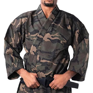 Uniforme de Karate de Artes Marciales Personalizado de Alta Calidad OEM ODM, Kimono para Adultos, Hecho en Pakistán, Ropa de Entrenamiento de Jiu Jitsu - Product Image 6