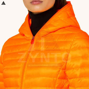 Parka longue matelassée pour femme, doudoune chaude, vêtement d'extérieur streetwear, vente en gros, personnalisable, OEM, vêtements d'hiver - Product Image 3
