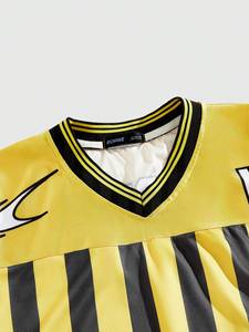 Maillot de football américain personnalisé 2026 en gros – T-shirt d'entraînement ample et épais en maille, coupe oversize, style streetwear, haut de performance - Product Image 4