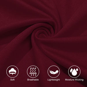 Polo pour hommes en gros, personnalisé, haute qualité, avec fermeture éclair quart, T-shirt de golf à manches courtes en tissu respirant, Polo zippé - Product Image 6