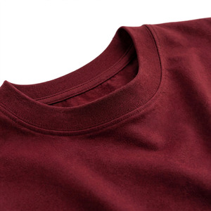T-shirt à manches courtes pour homme, couleur unie personnalisée, col rond, coupe classique, 100% coton jersey tricoté, vêtements décontractés - Product Image 6