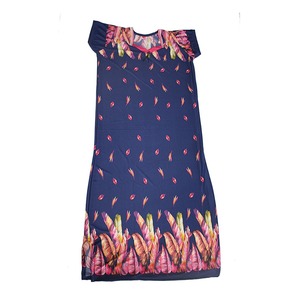 Vêtements de nuit moulants peignoir de bain grande taille style flatter Extensible courbe étreignant tissu comme jersey spandex Midi maxi longueurs - Product Image 2