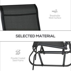 Set da Pranzo per Esterni con Telaio in Alluminio, Divano da Giardino Comodo e Impermeabile per Patio, Cortile o Appartamento - Product Image 6