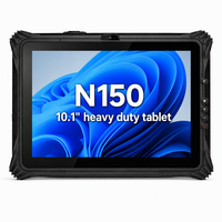 Tablet PC Industri Tangguh Intel N150 10.1 Inci 1920x1200 16GB Windows 11 Enterprise IP65 Tahan Air Konstruksi Tugas Berat
