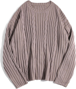 <b>Men</b> Mock Neck Knit Sweater Soft Fine Rib <b>Long</b> Sleeve Pullover Regular Fit Casual Winter Wear Wholesale Custom Clothing - Product Image 6