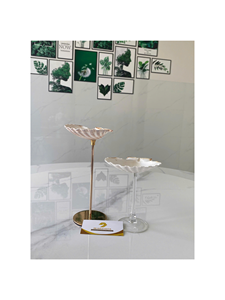 Coupe à vin artisanale en coquille d'escargot naturelle, gobelet décoratif en coquillage pour mariage en bord de mer, fête, décoration de bar, best-seller - Product Image 2